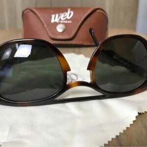 Vintage Design WEB Unisex Sunglasses, Vacation, Resort, Beach, Travel, OS